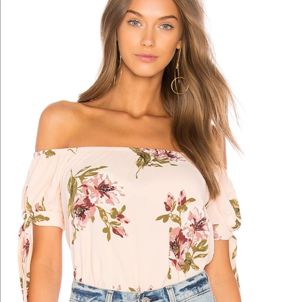 FLYNNE SKYE MAPLE TOP IN BLUSH